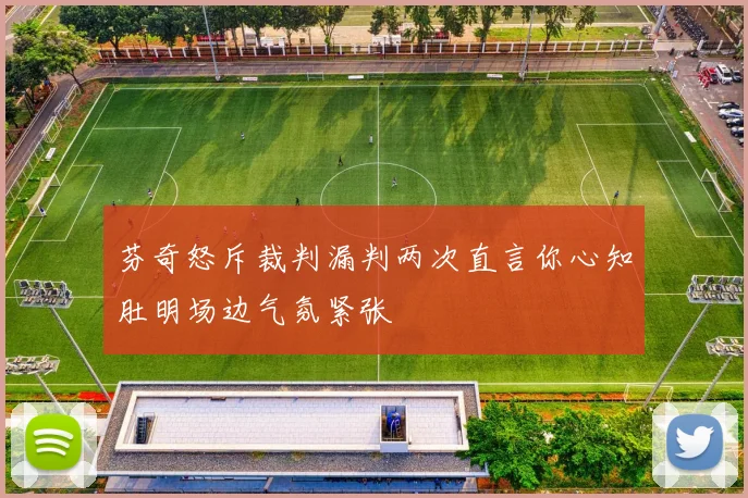 芬奇怒斥裁判漏判两次直言你心知肚明场边气氛紧张